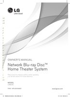 LG LHB335 Blu-Ray DVD Player Operating Manual