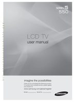 Samsung LN46A550P3FXZA TV Operating Manual