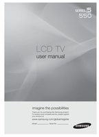 Samsung LN46A550P3FXZA TV Operating Manual