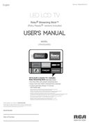 RCA LRK40G45RQ TV Operating Manual