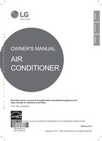 LG LSN180HSV4 Air Conditioner Unit Operating Manual