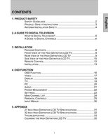Westinghouse LTV27W6OM TV Operating Manual