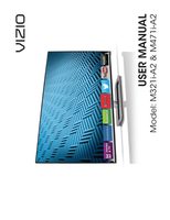 Vizio M321iA2 M471iA2 TV Operating Manual