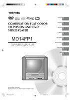 Toshiba DCFN20S DCSB1 MD13N1C TV/DVD Combo Operating Manuals Toshiba DCFN20S DCSB1 MD13N1C TV/DVD Combo Operating Manuals