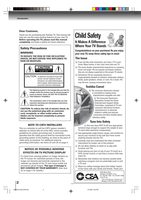 Toshiba DCSB2 MD14F12 MD14F52 TV/DVD Combo Operating Manual