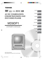 Toshiba DCFN20S DCSB1 MD13N1C TV/DVD Combo Operating Manuals Toshiba DCFN20S DCSB1 MD13N1C TV/DVD Combo Operating Manuals