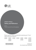 LG 43UF6400UA 43UF6430-UB 43UF6800-UA TV Operating Manual