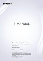 Samsung QN75Q7DRAFOM TV Operating Manual