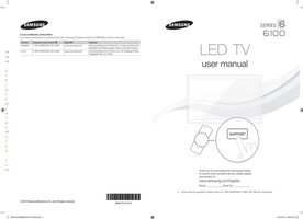 Samsung UN50ES6100FXZA TV Operating Manual