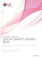 LG NB3730A Sound Bar System Operating Manual