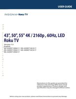 Insignia NS-43DR710CA17 NS-55DR710NA17 NS43DR710NA17 TV Operating Manual