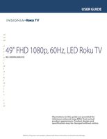 Insignia NS-49DR420NA18 TV Operating Manual