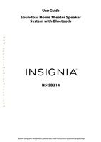 Insignia NSSB314OM TV Operating Manual