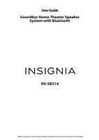 Insignia NSSB314OM TV Operating Manual