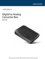 Insignia NSDXA2 Digital TV Tuner Converter Box Operating Manual