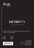 LG OLED65E7P TV Operating Manual