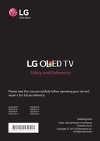 LG OLED65E7P TV Operating Manual