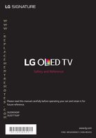 LG OLED65G6POM TV Operating Manual