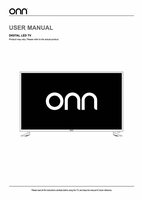 ONN ONC18TV001 TV Operating Manual