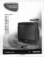 Philips PA0113C PA0127C PA0132C TV Operating Manuals