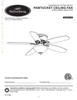 Harbor Breeze 40959 PAWTUCKET Ceiling Fan