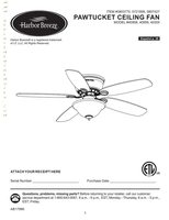 Harbor Breeze 40958 PAWTUCKET Ceiling Fan