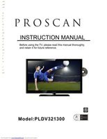 Proscan PLDV321300COM Operating Manuals