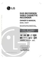 LG RC897T DVD/VCR Combo Player Operating Manual