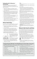 RCA RCR6473OM Universal Remote Control Operating Manual