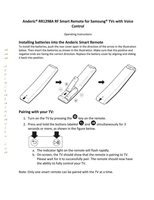 Download Anderic RR1298A for Samsung with Voice TV Remote Control documentation