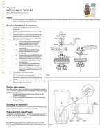 Download ANDERIC CHQ7096T/UC7067FCRX Thermostatic Ceiling Fan Remote Control Kit documentation
