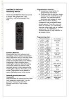 Download Anderic RRDYS01 for Dyson AM04 AM05 AM06 AM10 BP01 DP04 HP02 HP07 HP09 PH01 PH02 TP01 TP04 Upright Fan Remote Control documentation