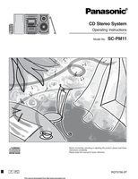 Panasonic SAPM11 Audio System Operating Manual