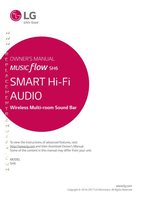 LG SH6 Sound Bar System Operating Manual