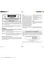 Marantz SR6003 Audio/Video Receiver Operating Manual