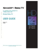 Sharp LC43LB371U LC43LB371UA LC43LB371UB TV Operating Manual