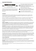 TCL 40S330 TV Operating Manual