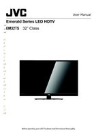 JVC EM32TS TV Operating Manual