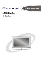 Olevia 323S11 323S13 323V TV Operating Manual