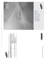 Samsung UN22C4000PDXZA TV Operating Manual
