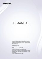 Samsung UN32N5300AF TV Operating Manual