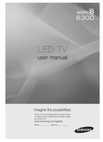 Samsung UN40C6300 UN46C6300 UN55C6300 TV Operating Manual