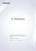 Samsung UN55KS8000FXZA TV Operating Manual