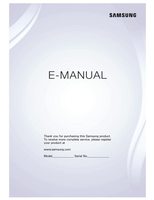 Samsung UN60H6350AFOM TV Operating Manual