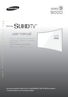 Samsung UN55JS9000FXZA UN65JS9000FXZA TV Operating Manual