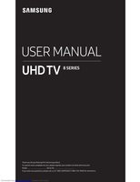 Samsung UN49NU8000 UN49NU8000FXZA UN49NU800D TV Operating Manual