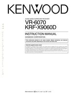 KENWOOD VR6070OM Operating Manuals