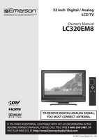 Emerson Emerson LC320EM2 TV Operating Manual