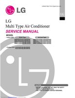 LG LMN090CE Air Conditioner Unit Operating Manual