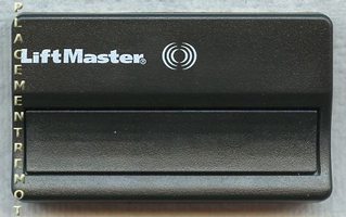 AccessMaster 371AC 1-Button Visor 315 MHz Garage Door Opener Remote Control